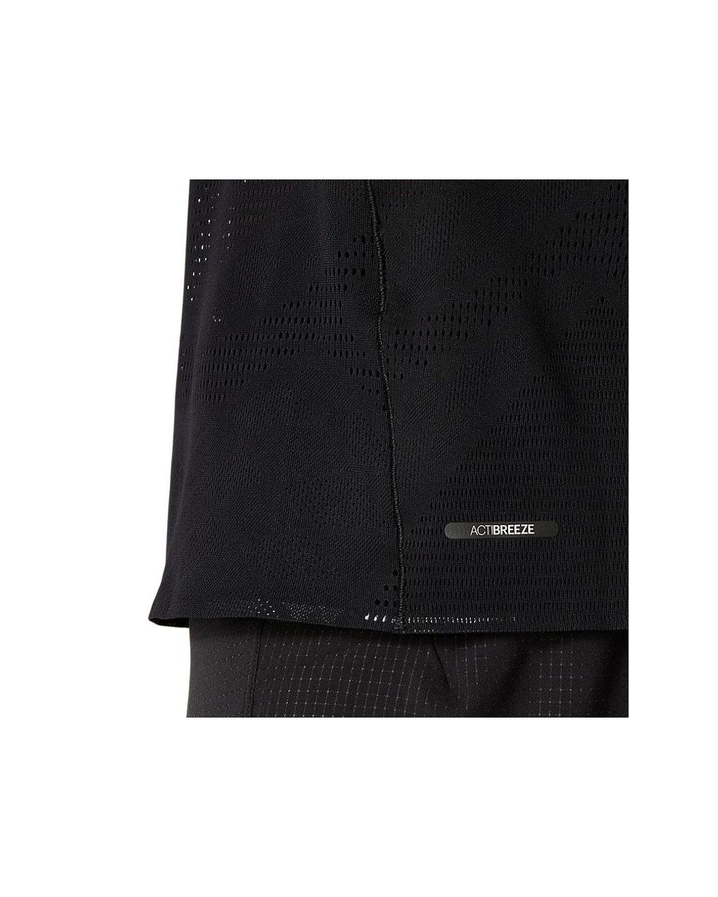 Asics Black Metarun Ss Top for men