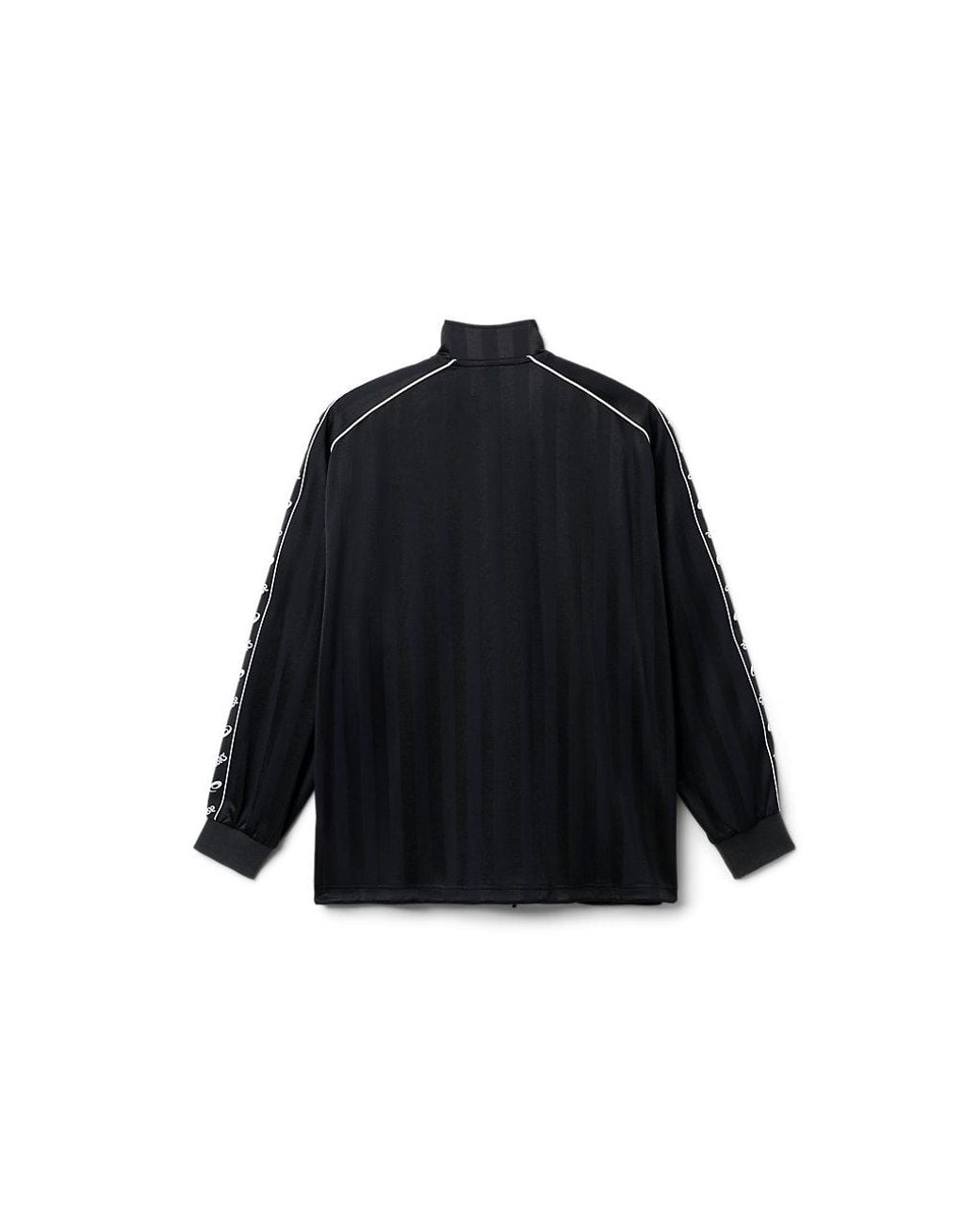 Asics Black Classic Jersey Track Jacket for men