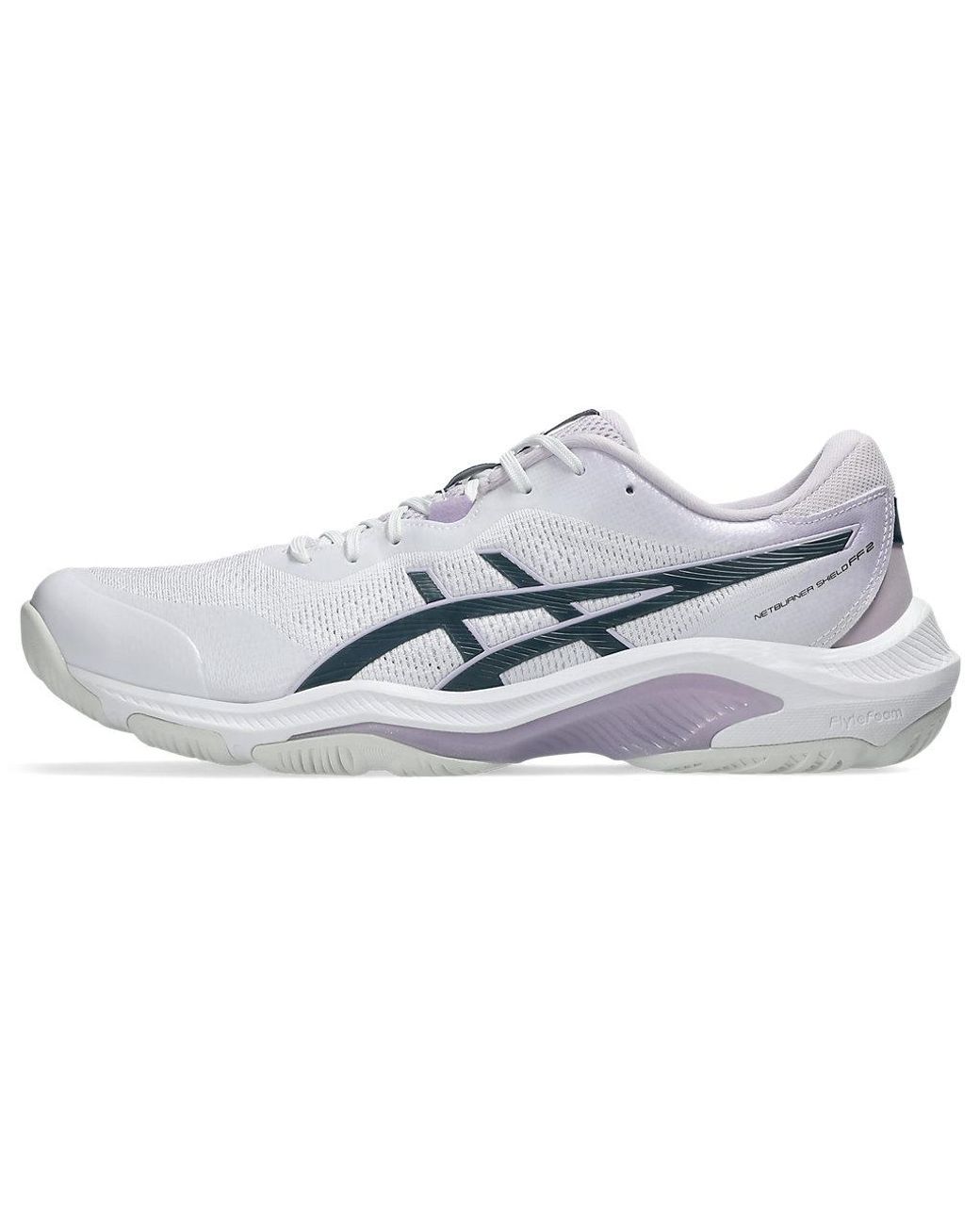 Asics White Netburner Shield Ff 2