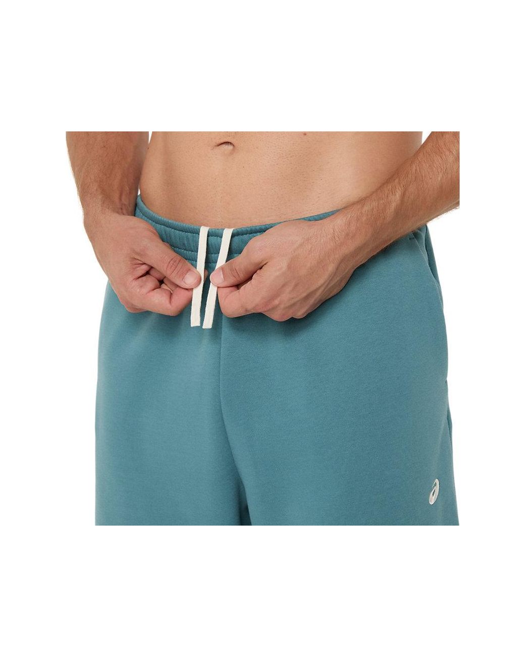 Asics Blue Fleece Relaxed Pant for men
