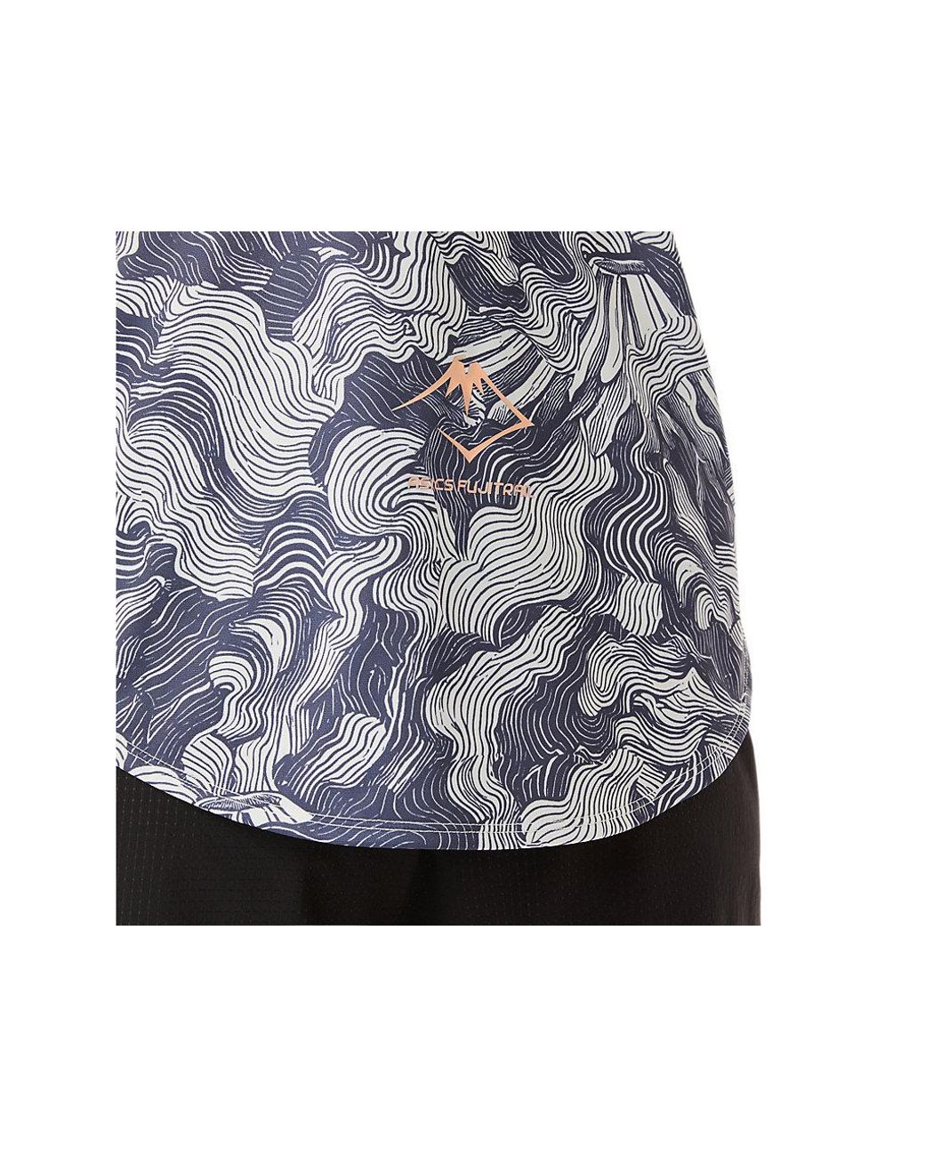 Asics Black Fujitrail Tank
