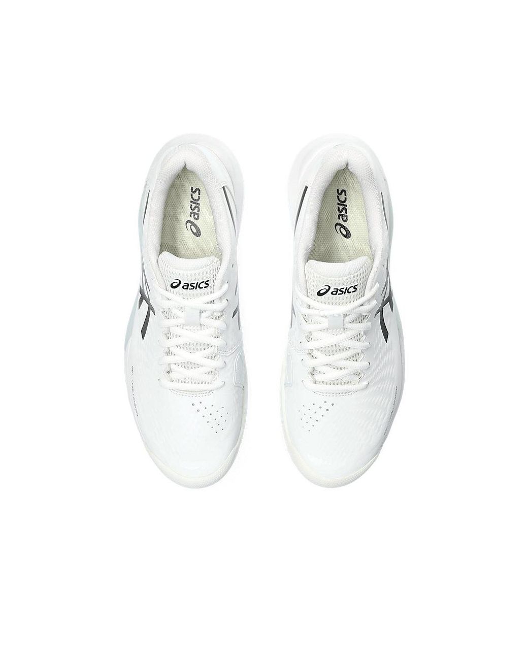 Asics White Gel Challenger 14 Tennis Shoes for men