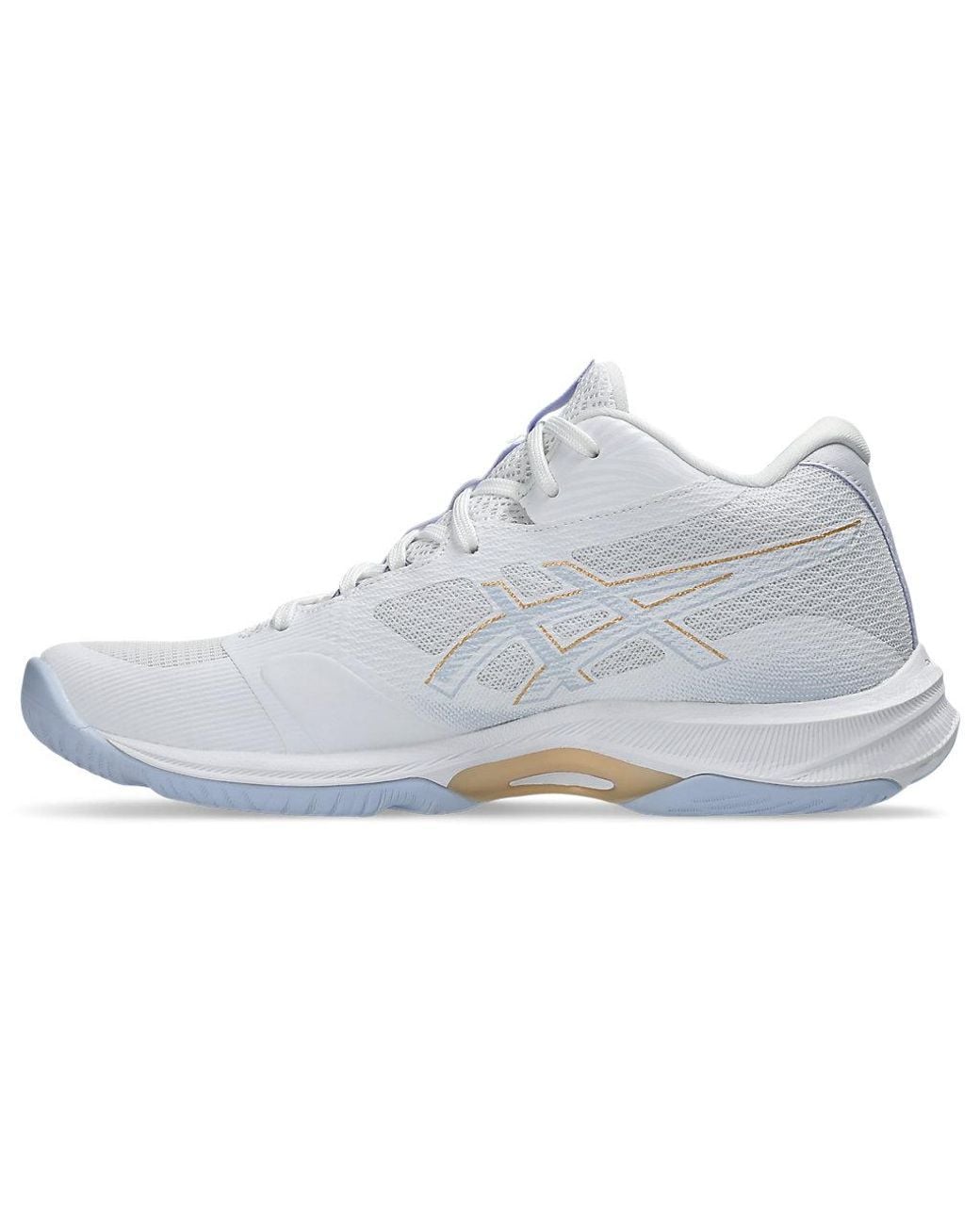 Asics White Netburner Ballistic Ff Mt 4