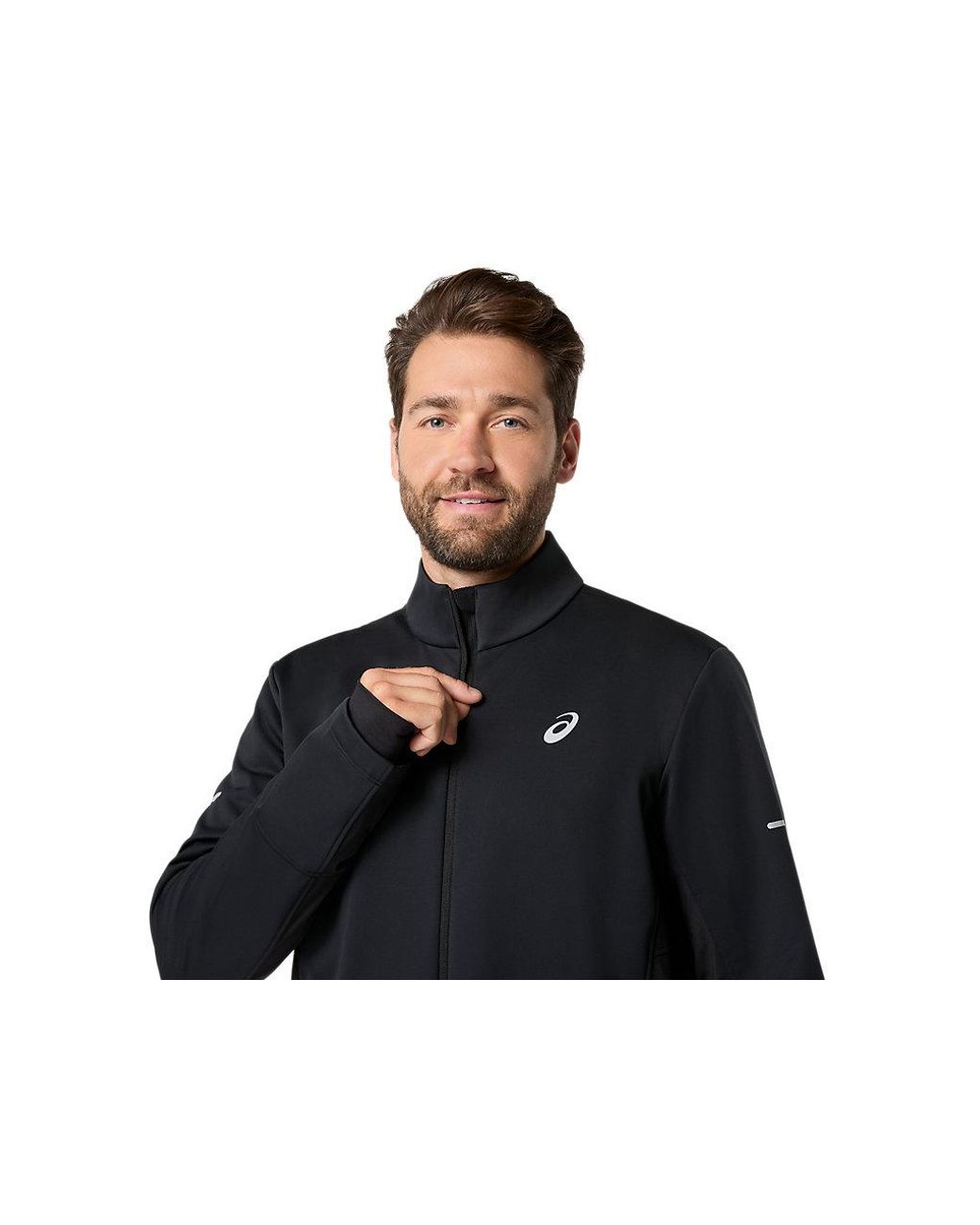 Asics Sport Winter Jacket in het Black voor heren