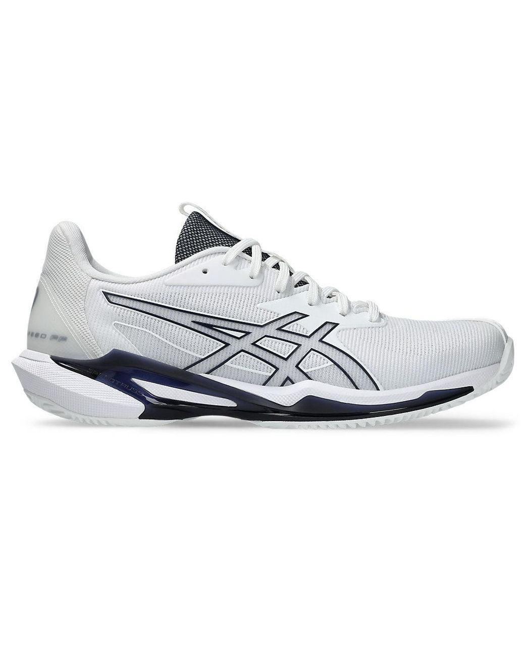 A.P.C x SOLUTION SPEED FF 3 CLAY Asics de color White