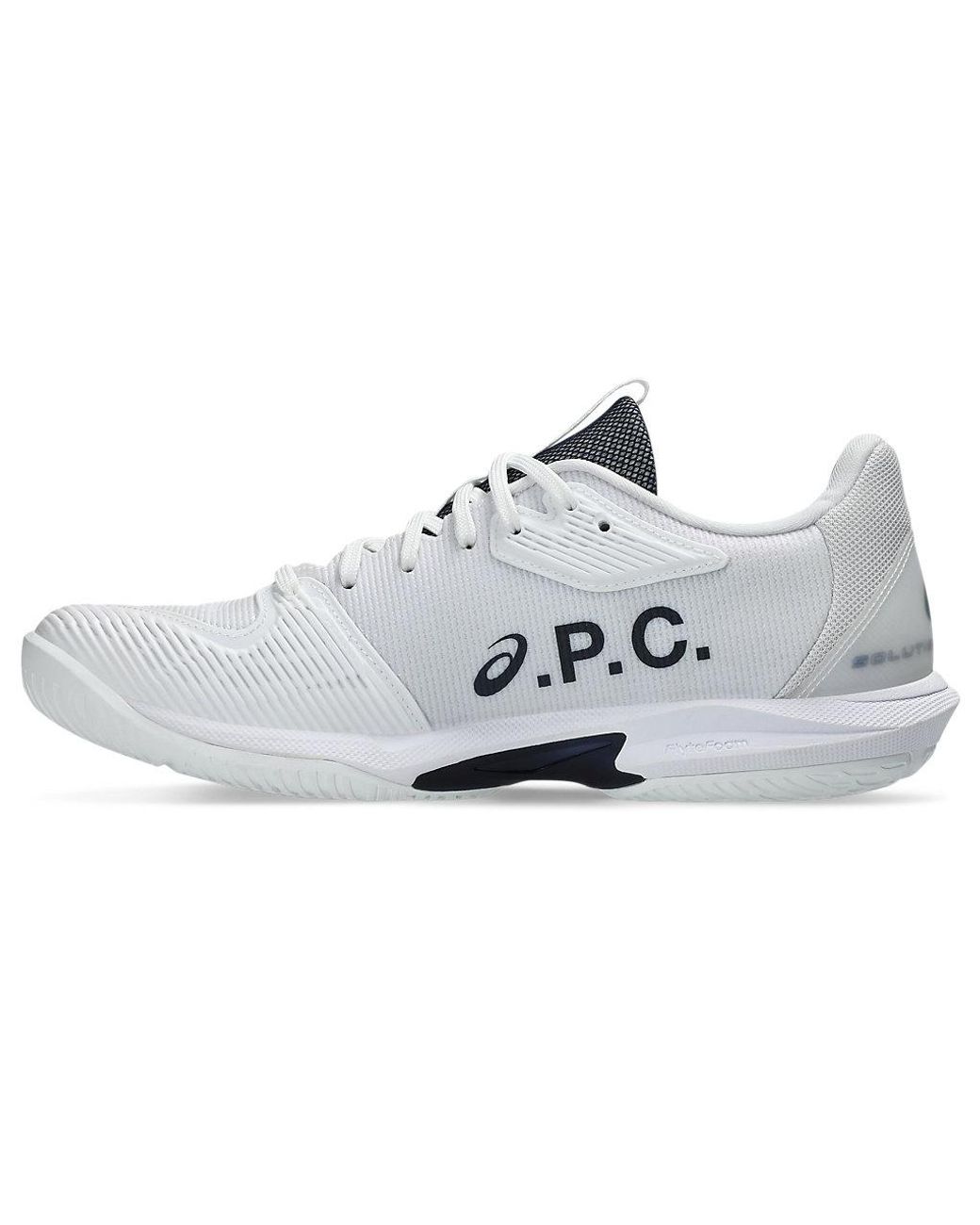 Asics White A.P.C X Solution Speed Ff 3 Clay