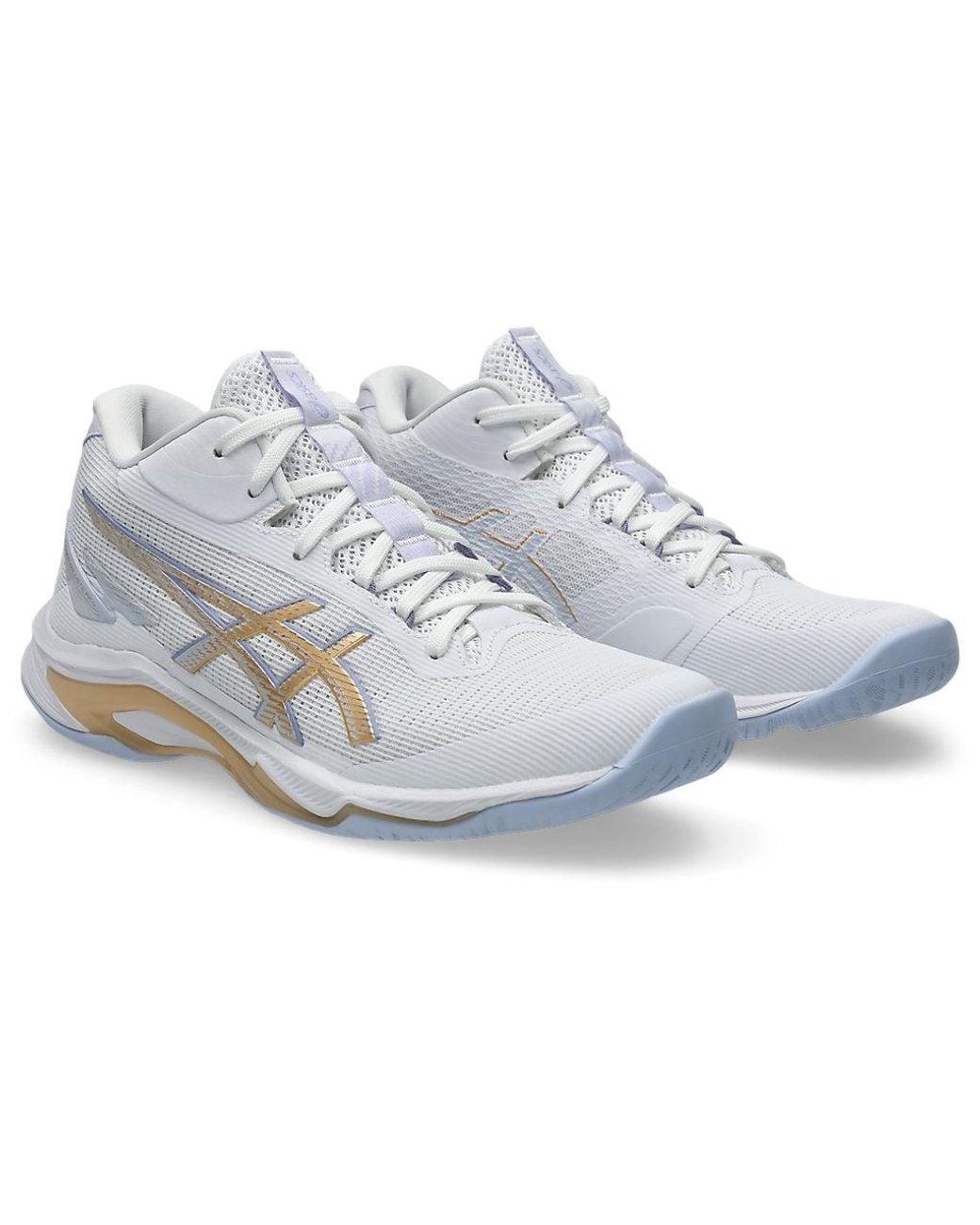 Asics White Netburner Ballistic Ff Mt 4