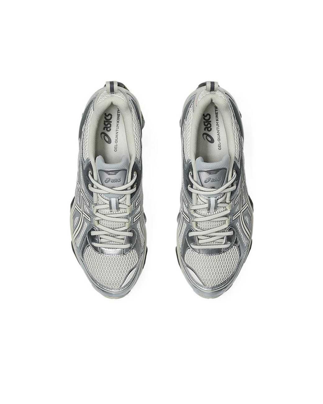 Asics Gray Gel-Quantum Kinetic Trainers