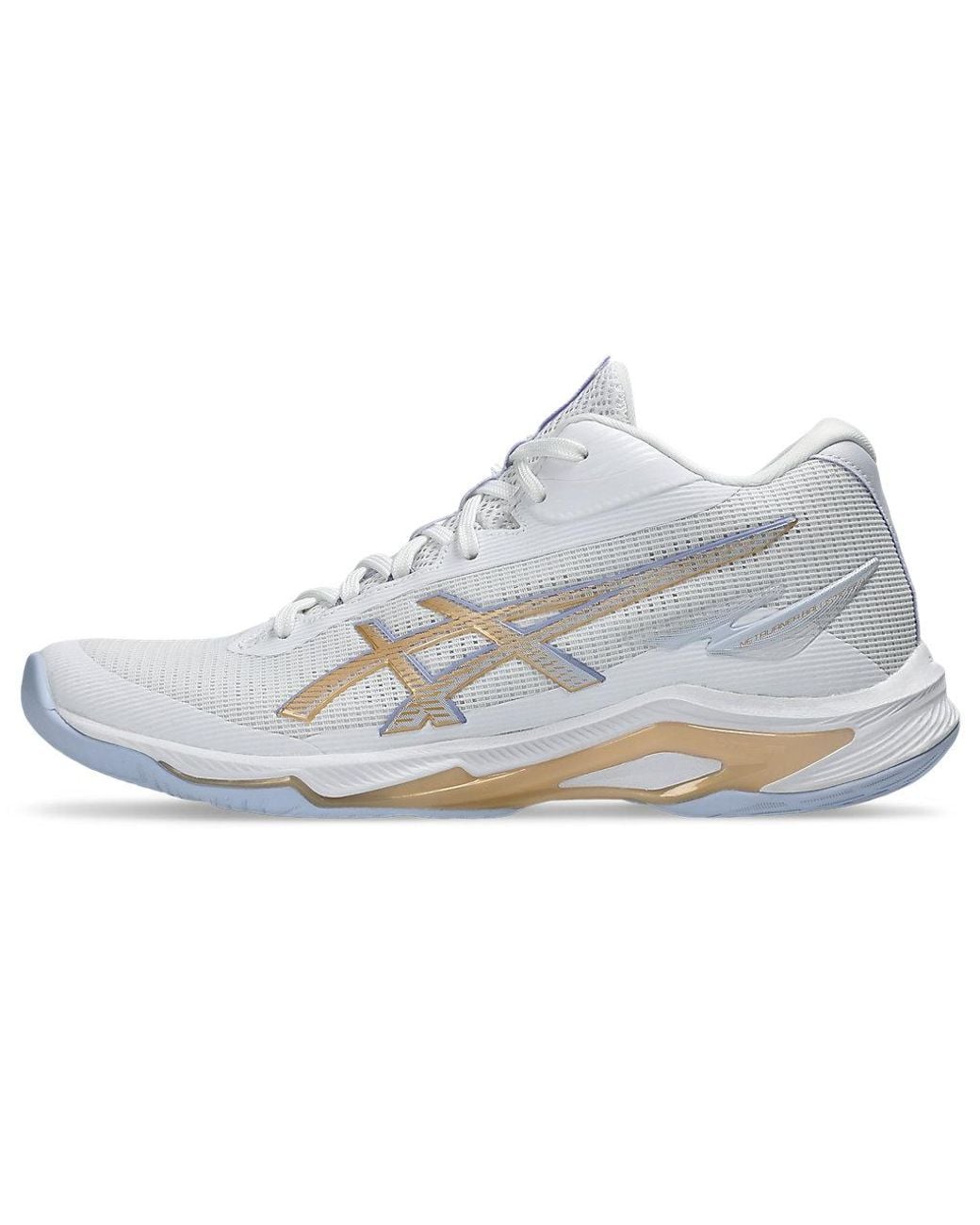 Asics White Netburner Ballistic Ff Mt 4