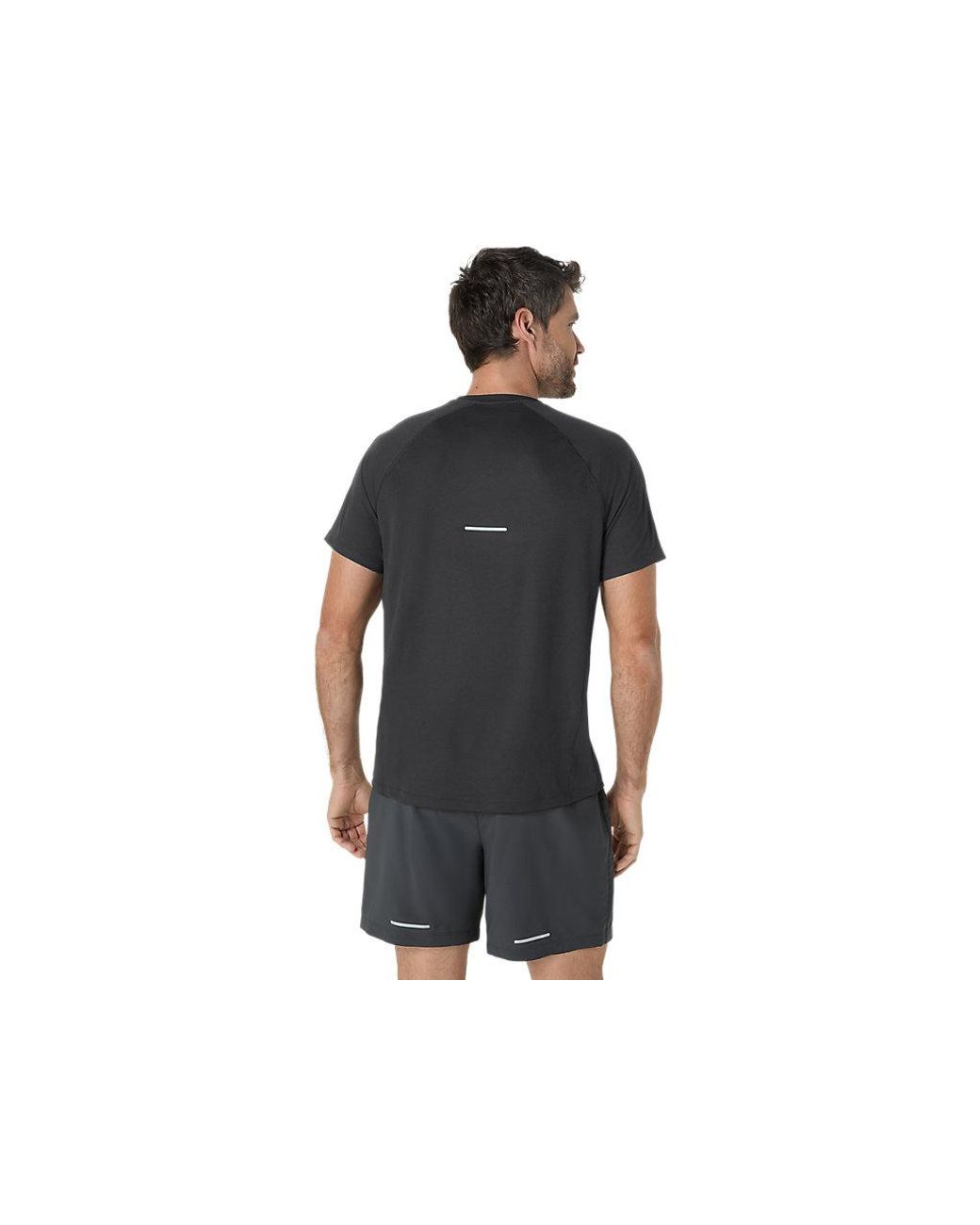 Asics Black Sport Run Top for men