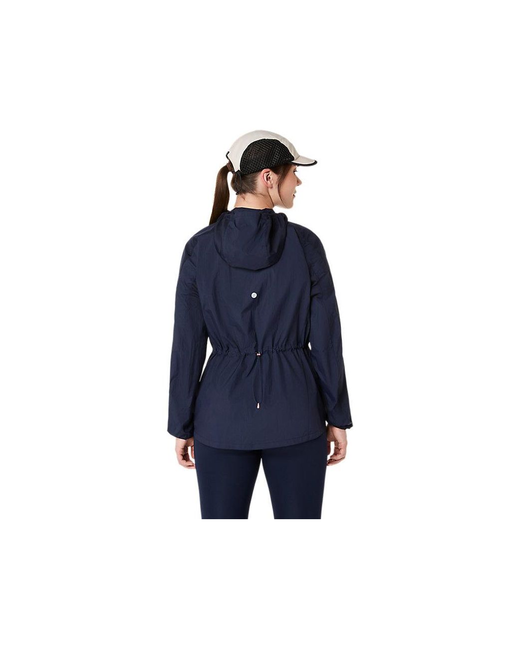 Asics Road Packable Jacket in het Blue