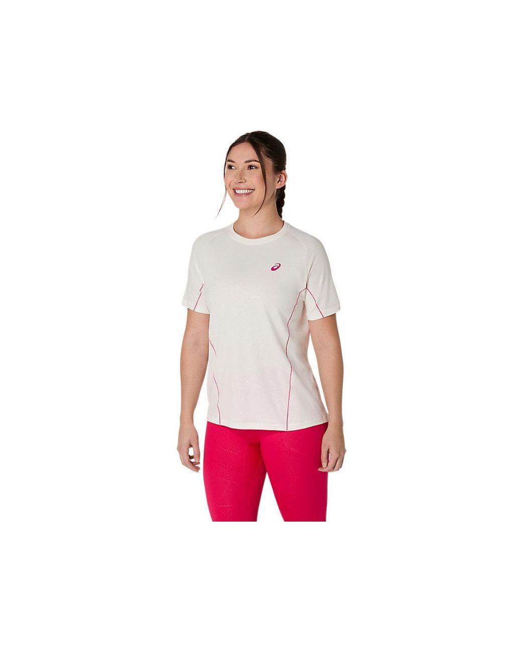 Asics Red Game All Over Print Ss Top