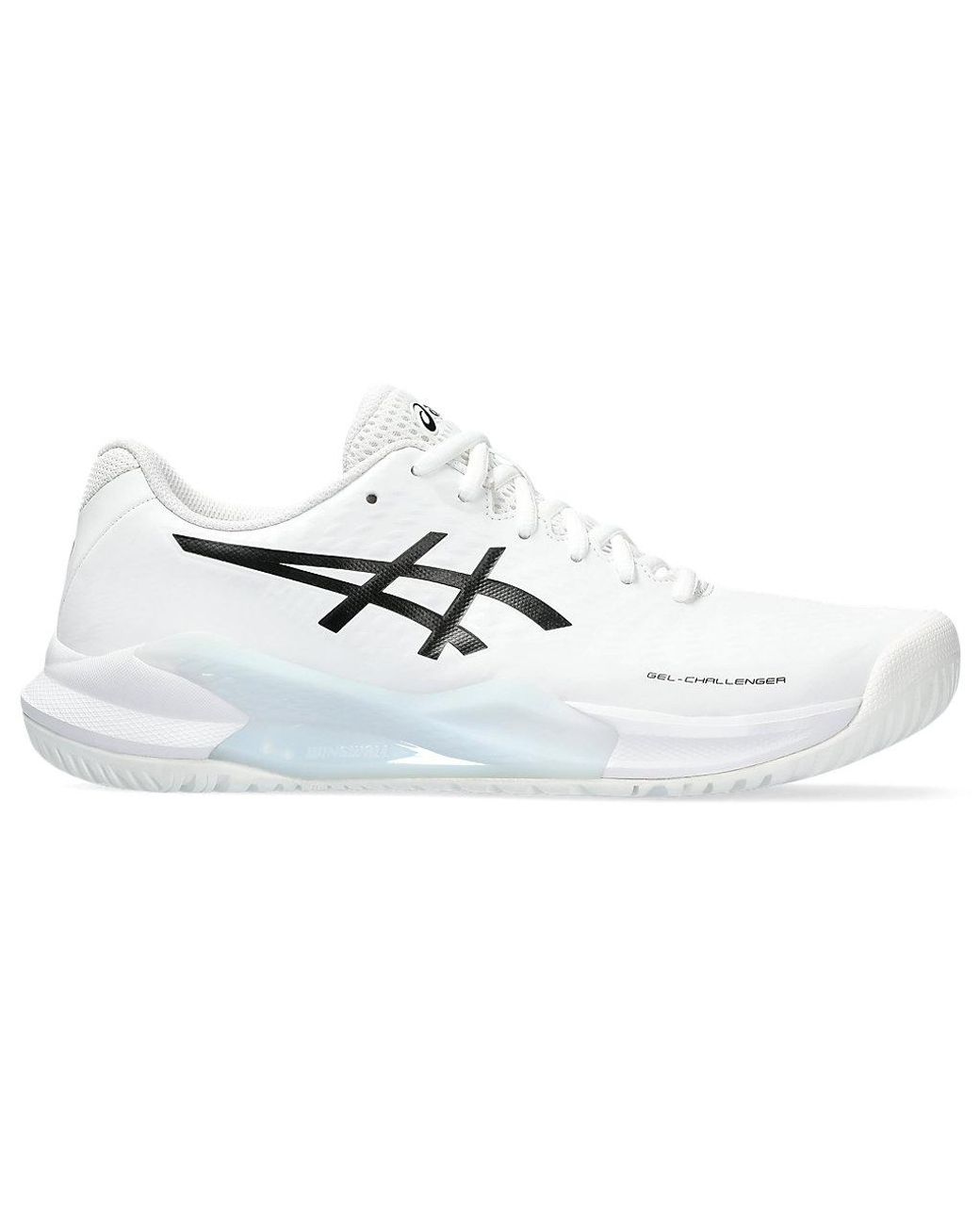 Asics White Gel Challenger 14 Tennis Shoes for men