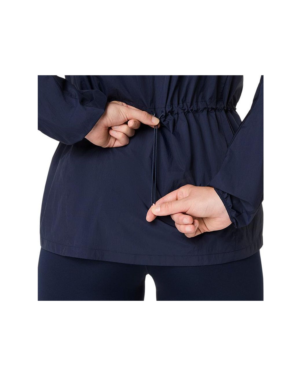 Asics Road Packable Jacket in het Blue