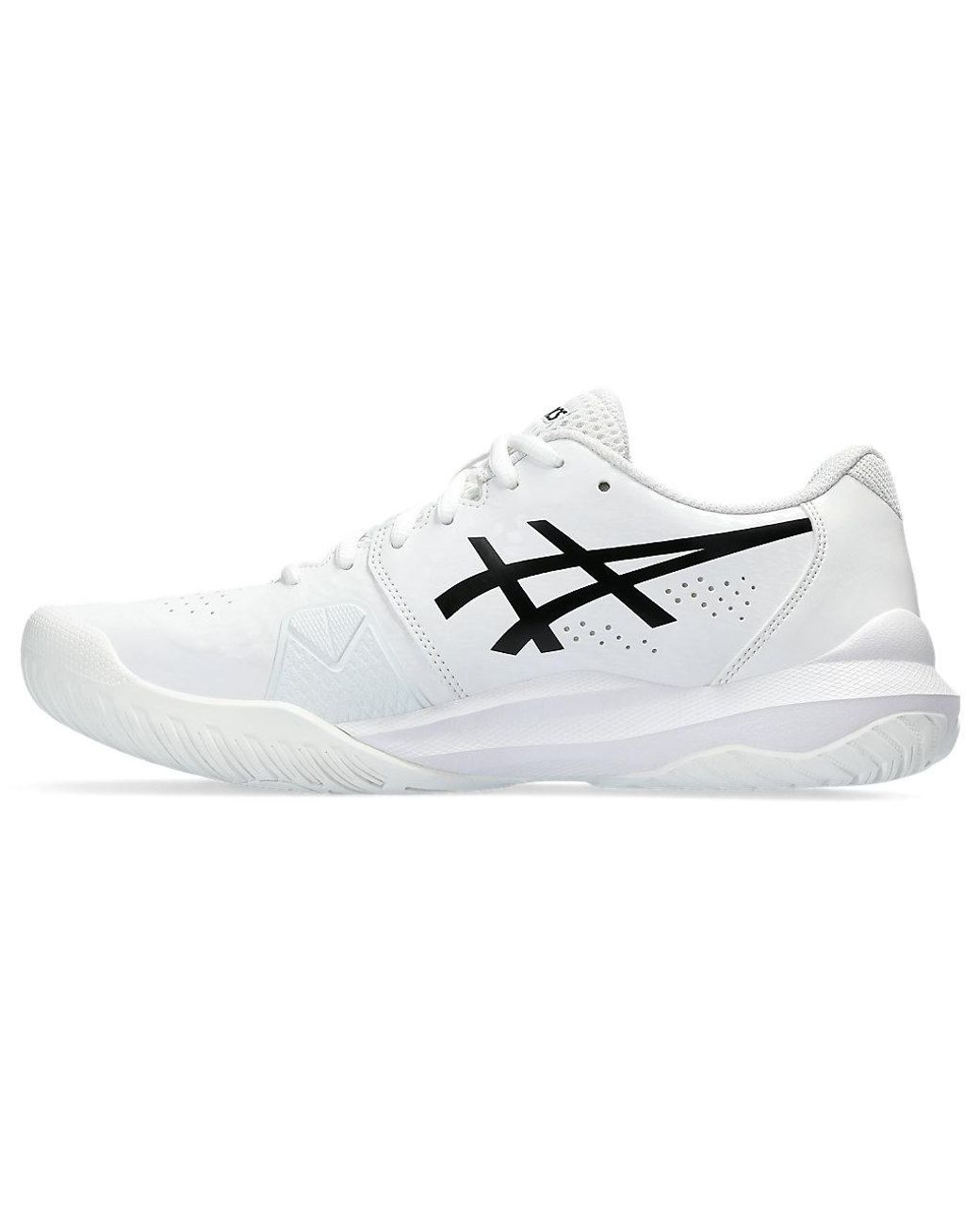 Asics White Gel Challenger 14 Tennis Shoes for men