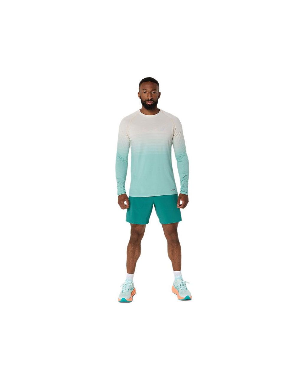 Seamless Ls Top Asics pour homme en coloris Blue