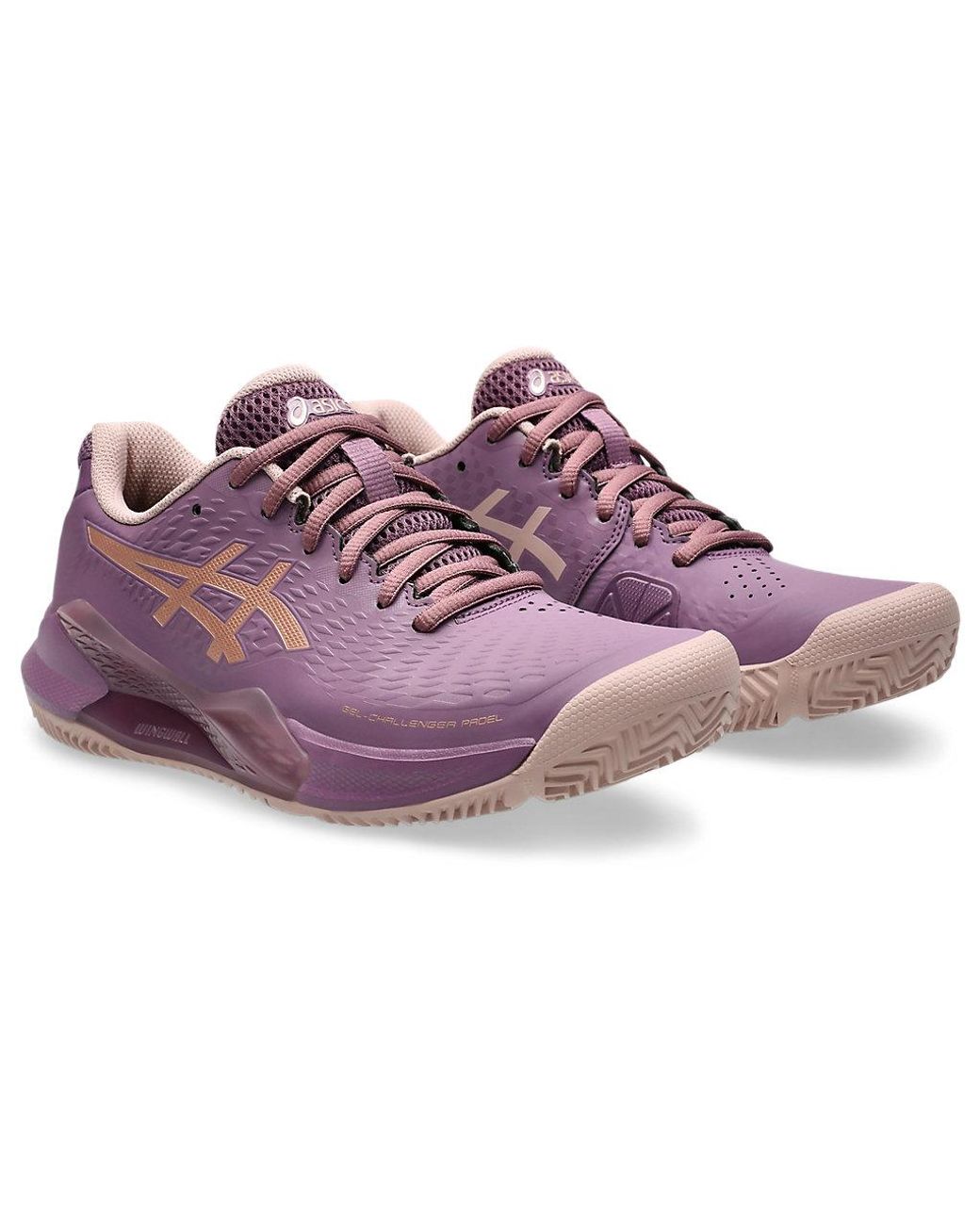 Asics Purple Gel-challenger 14 Padel