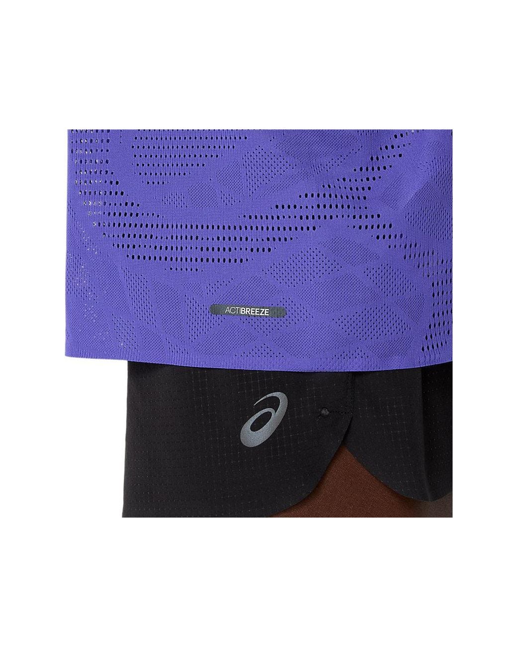 Asics Metarun Singlet in het Blue voor heren