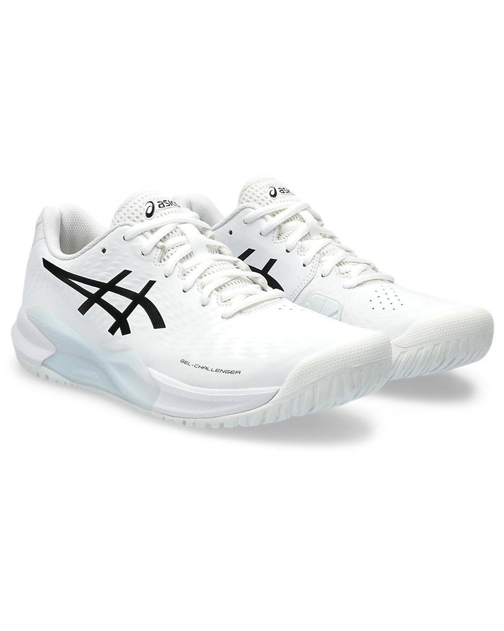 Asics White Gel Challenger 14 Tennis Shoes for men