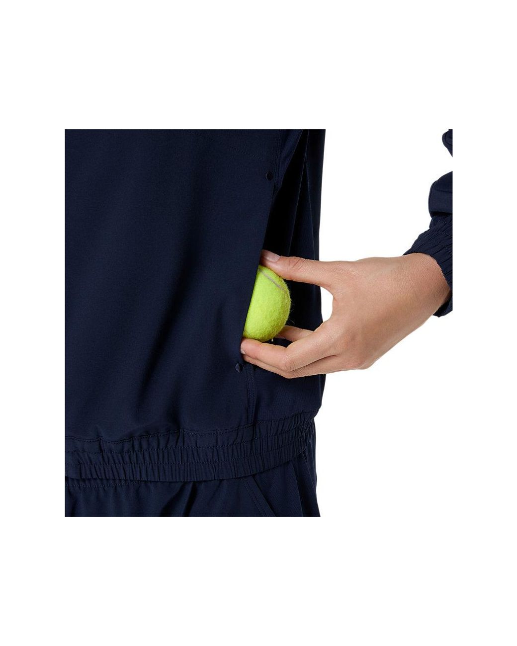 Asics Blue Match Jacket