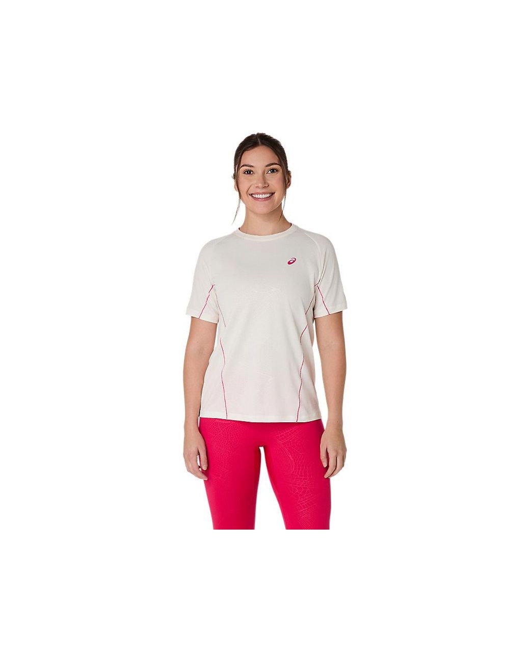 Asics Red Game All Over Print Ss Top