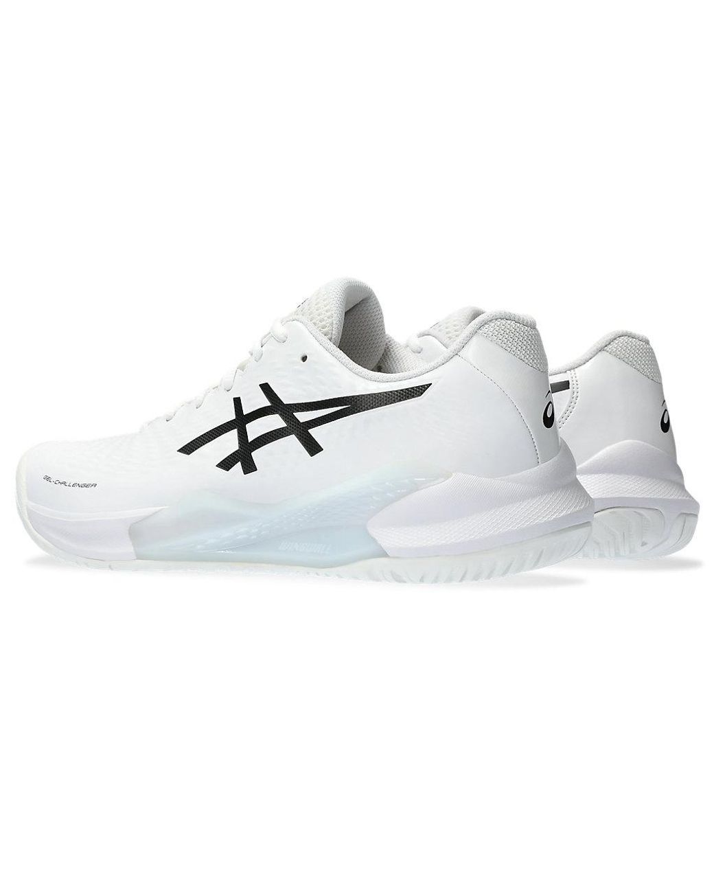 Asics White Gel Challenger 14 Tennis Shoes for men