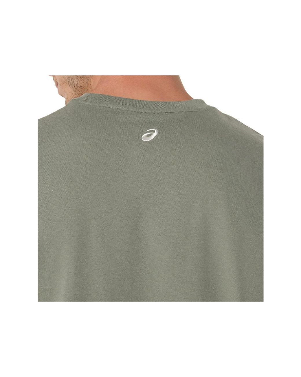 Asics Black Chest Logo Tee for men