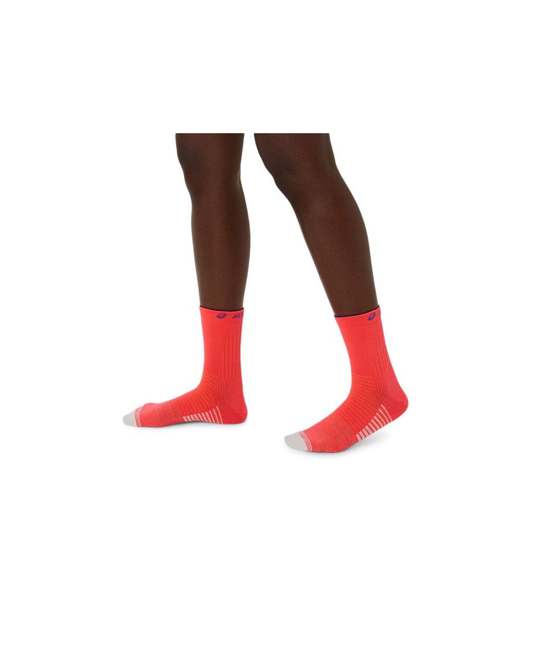 Asics Red Meta Speed Socks Crew for men