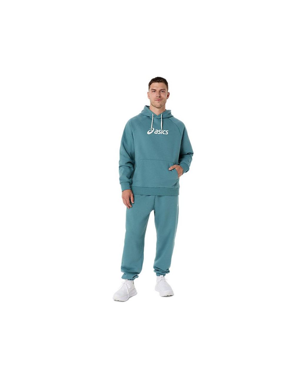 Asics Blue Fleece Relaxed Pant for men