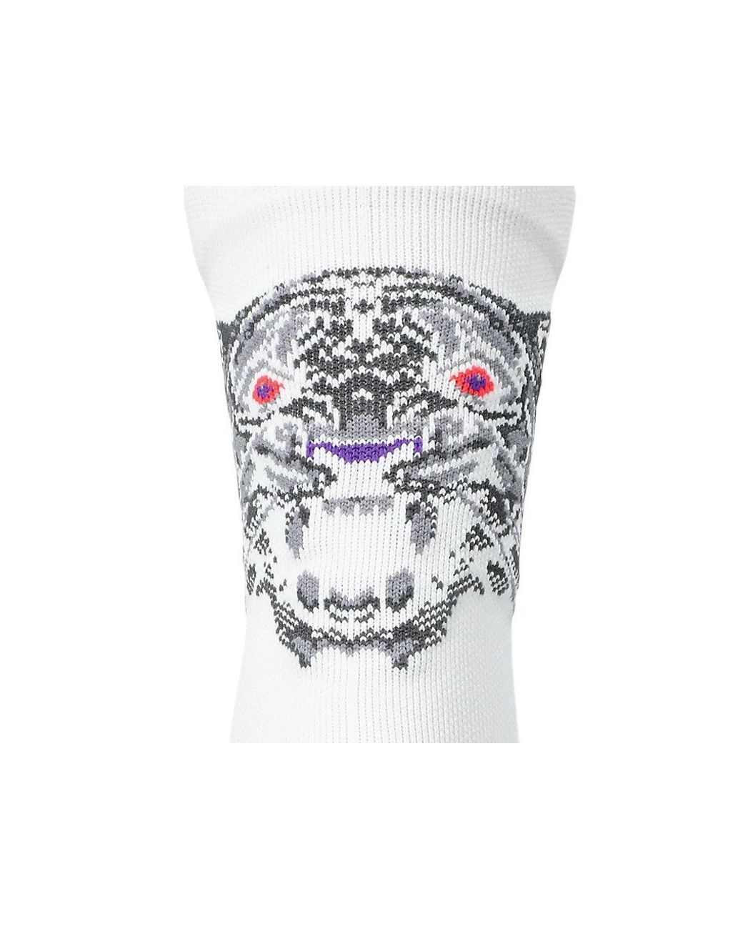 Asics White Performance Run Sock Crew for men