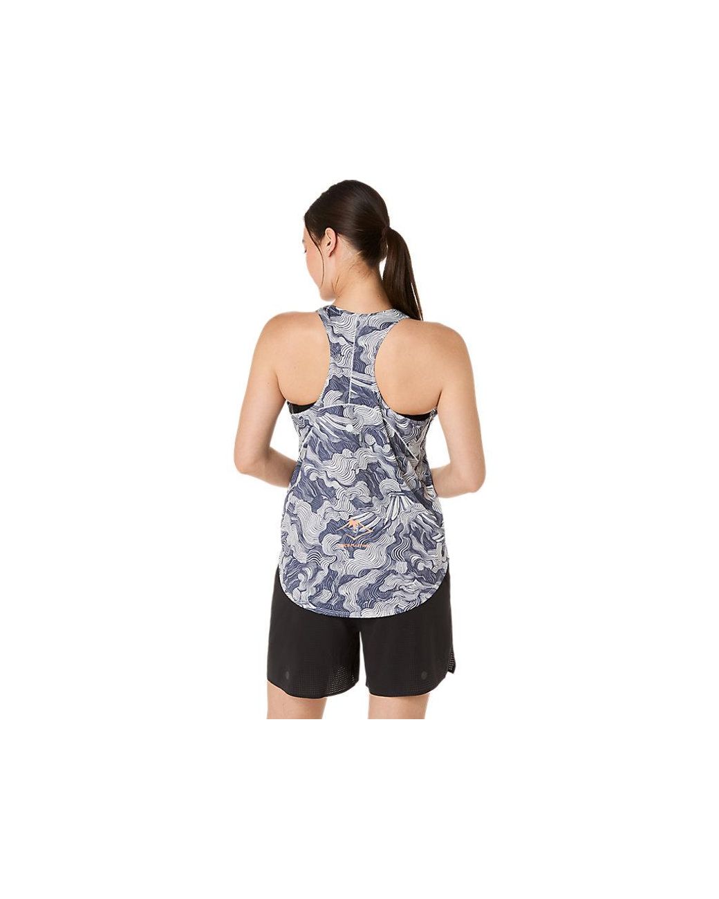 Asics Black Fujitrail Tank