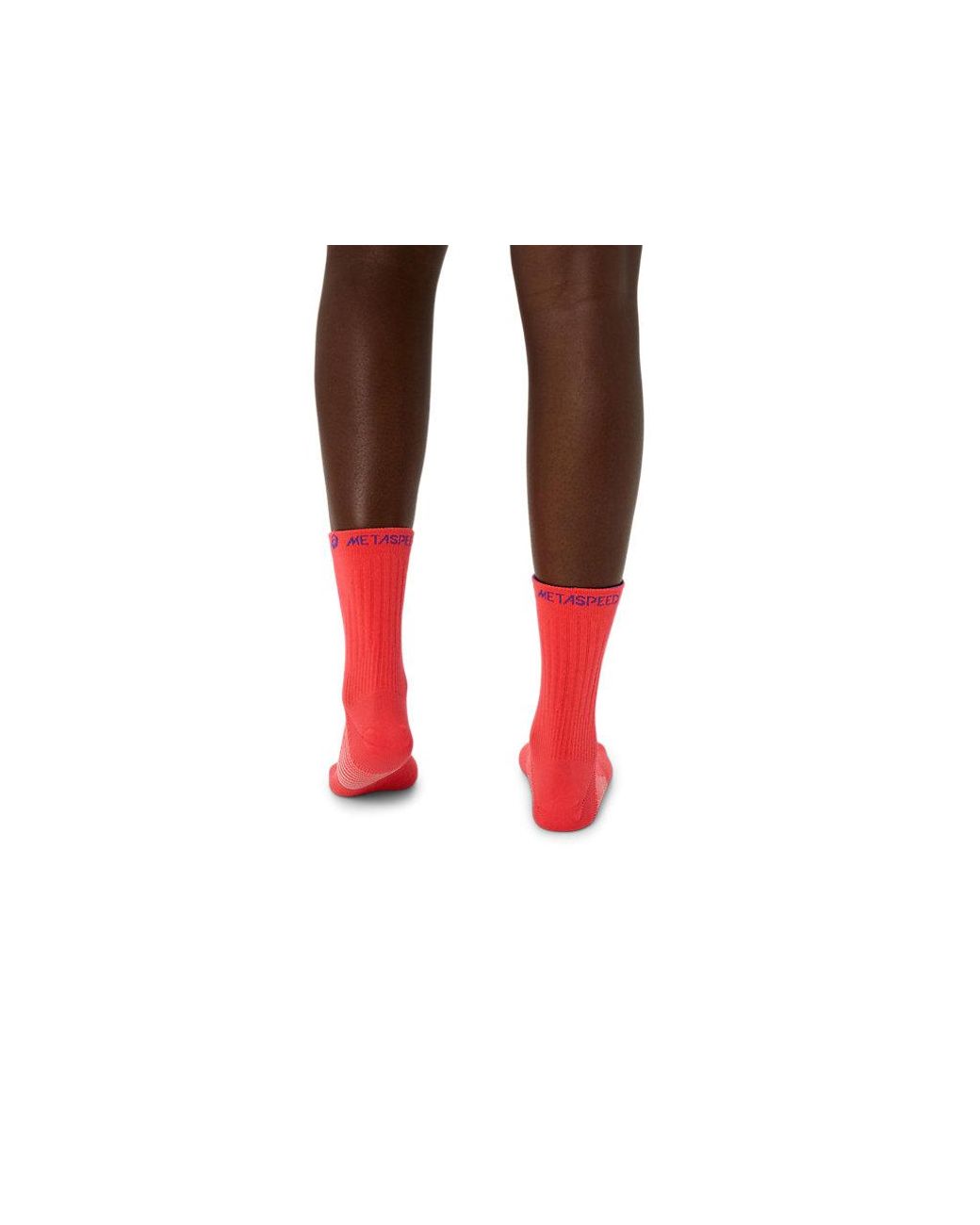 Asics Red Meta Speed Socks Crew for men