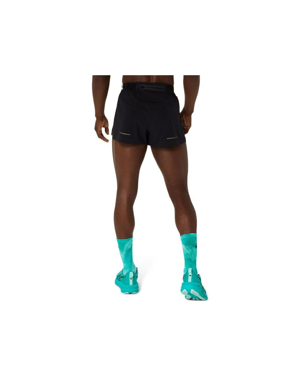 Asics Black Metarun Split Short for men