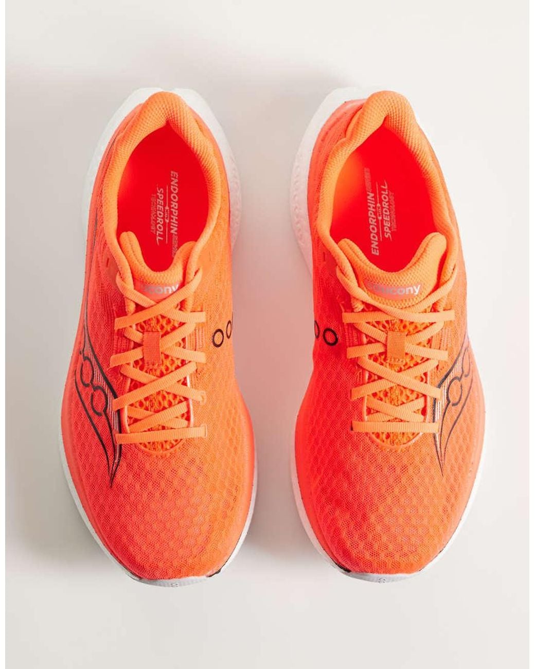 Saucony Gray Endorphin Speed 5 Running Trainers for men
