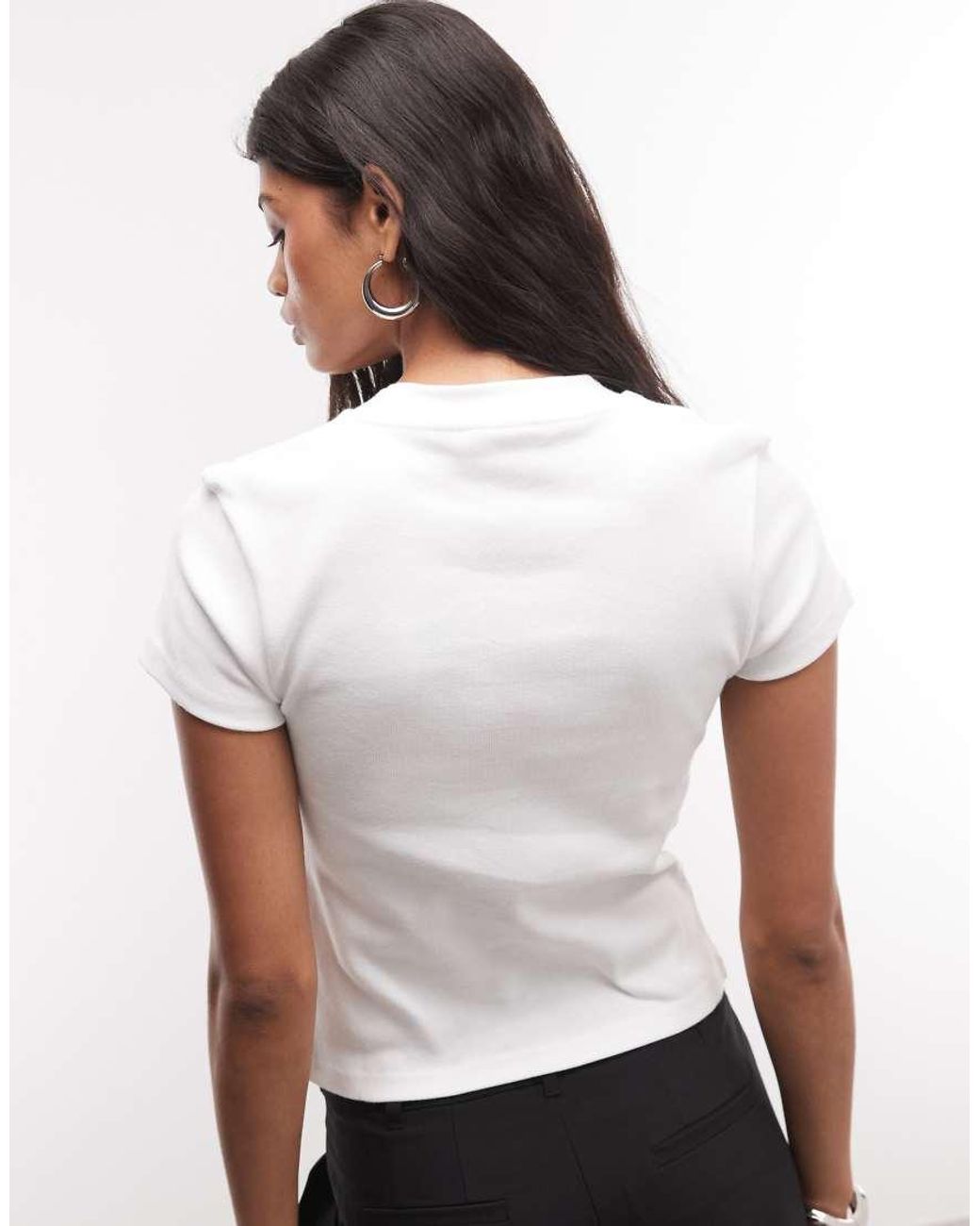 Carhartt White Small Heart Patch T-shirt