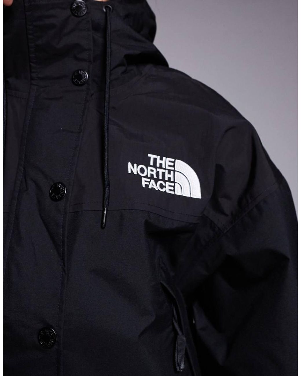 The North Face Black Reign On Waterproof Jacket