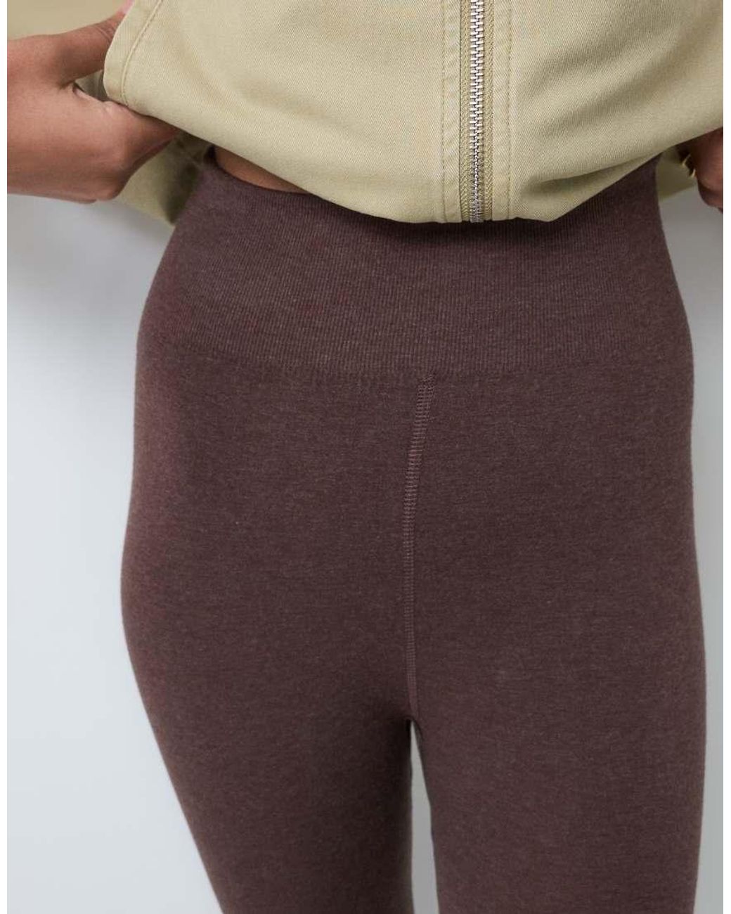 ASOS White Soft Seamless Stirrup legging