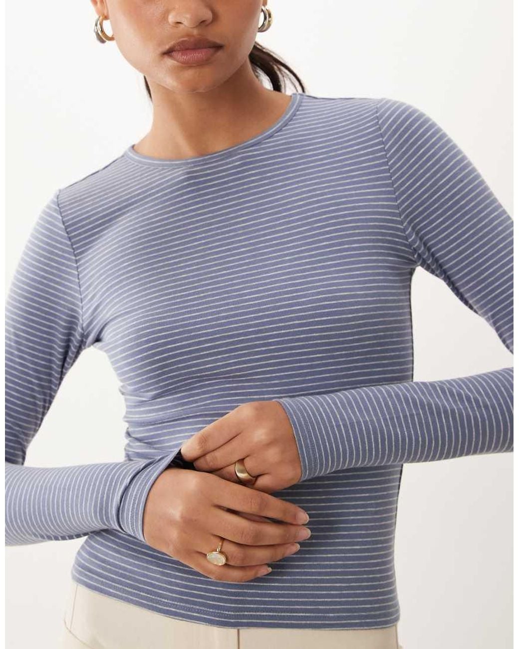 Cotton On Blue Everyday Smooth Long Sleeve