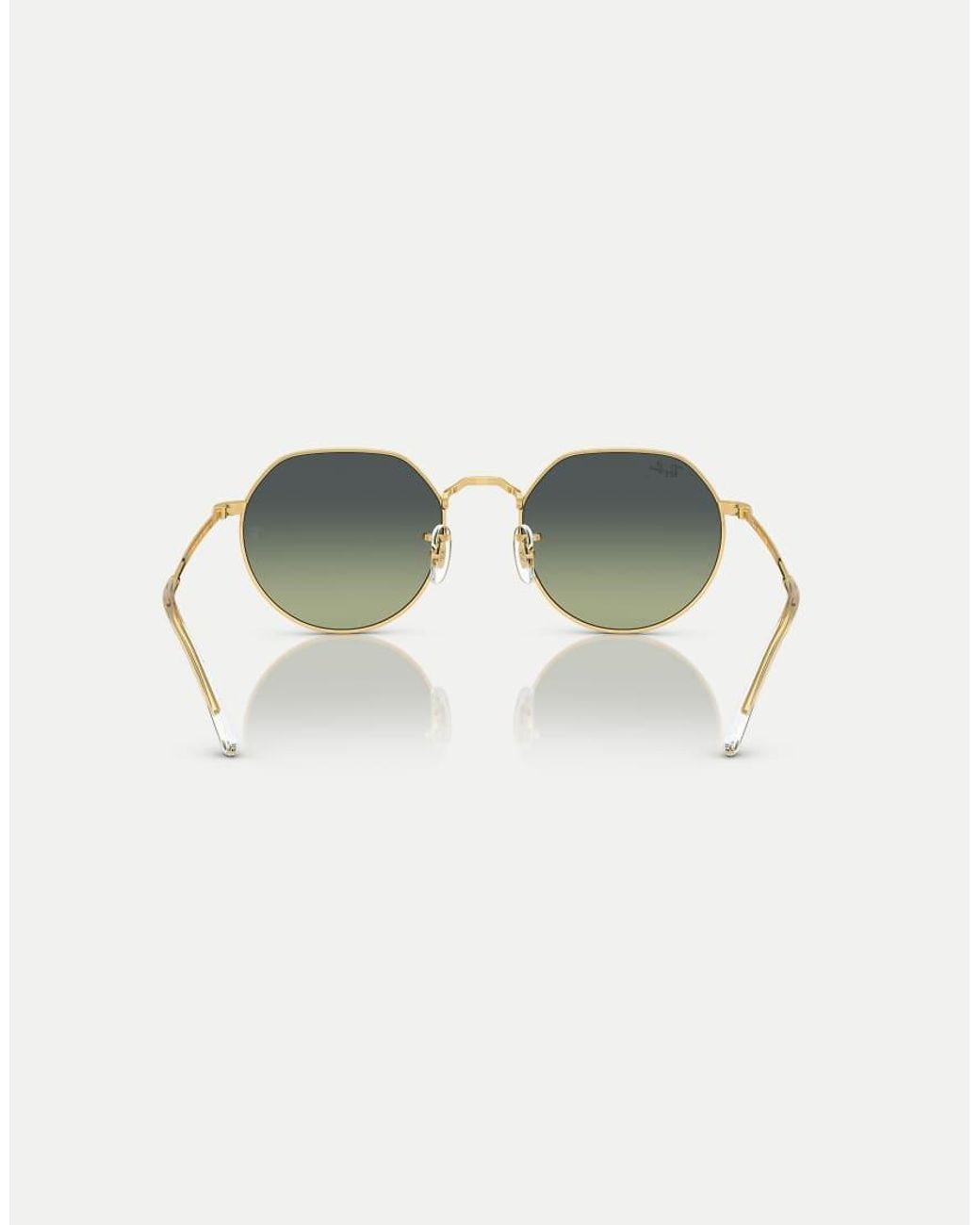 Ray-Ban Green Jack Irregular Sunglasses With Lens