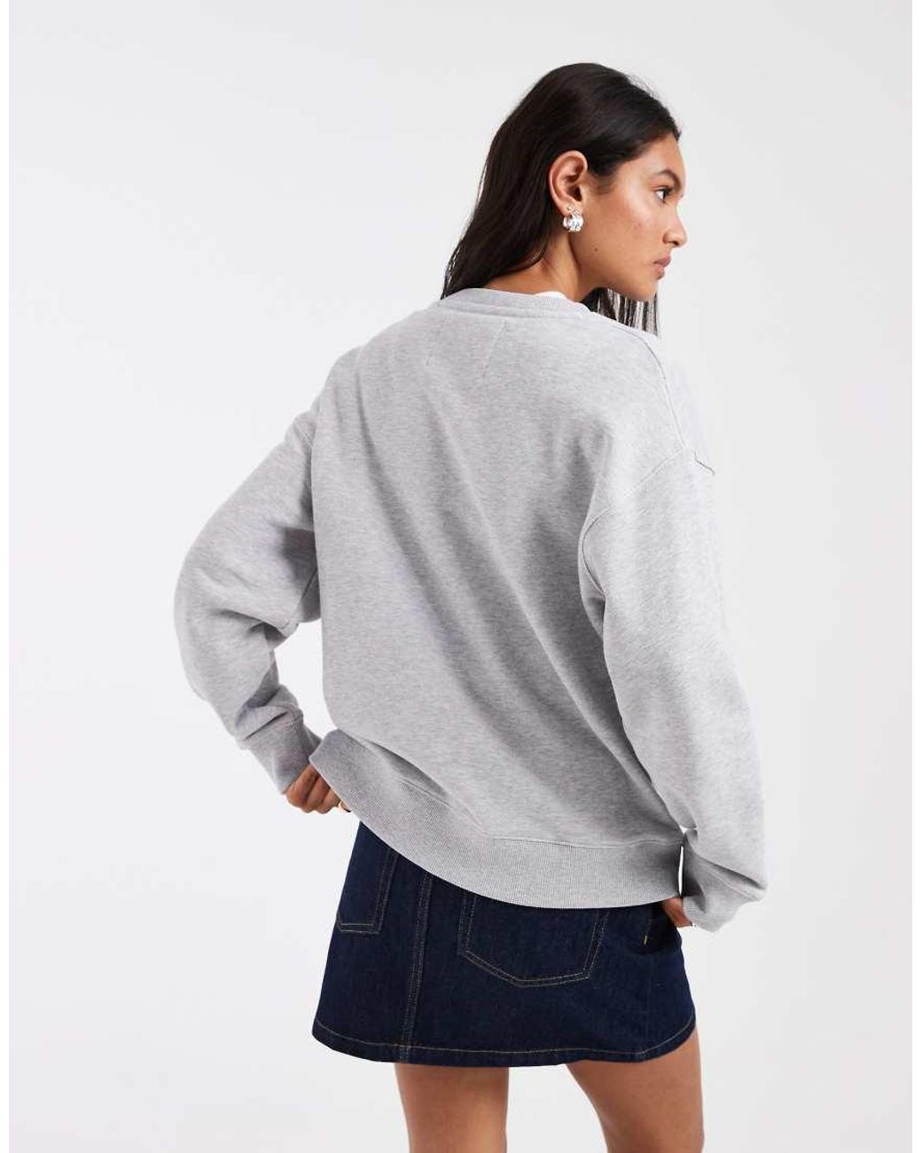 Gant White Logo Sweatshirt