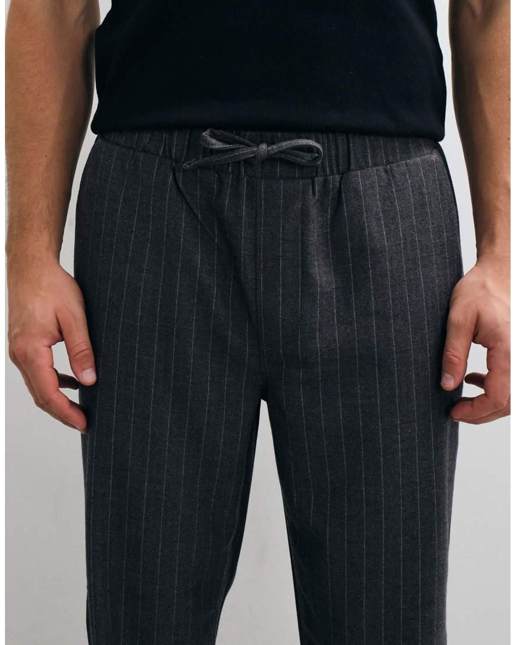 ASOS Blue Straight Trouser for men