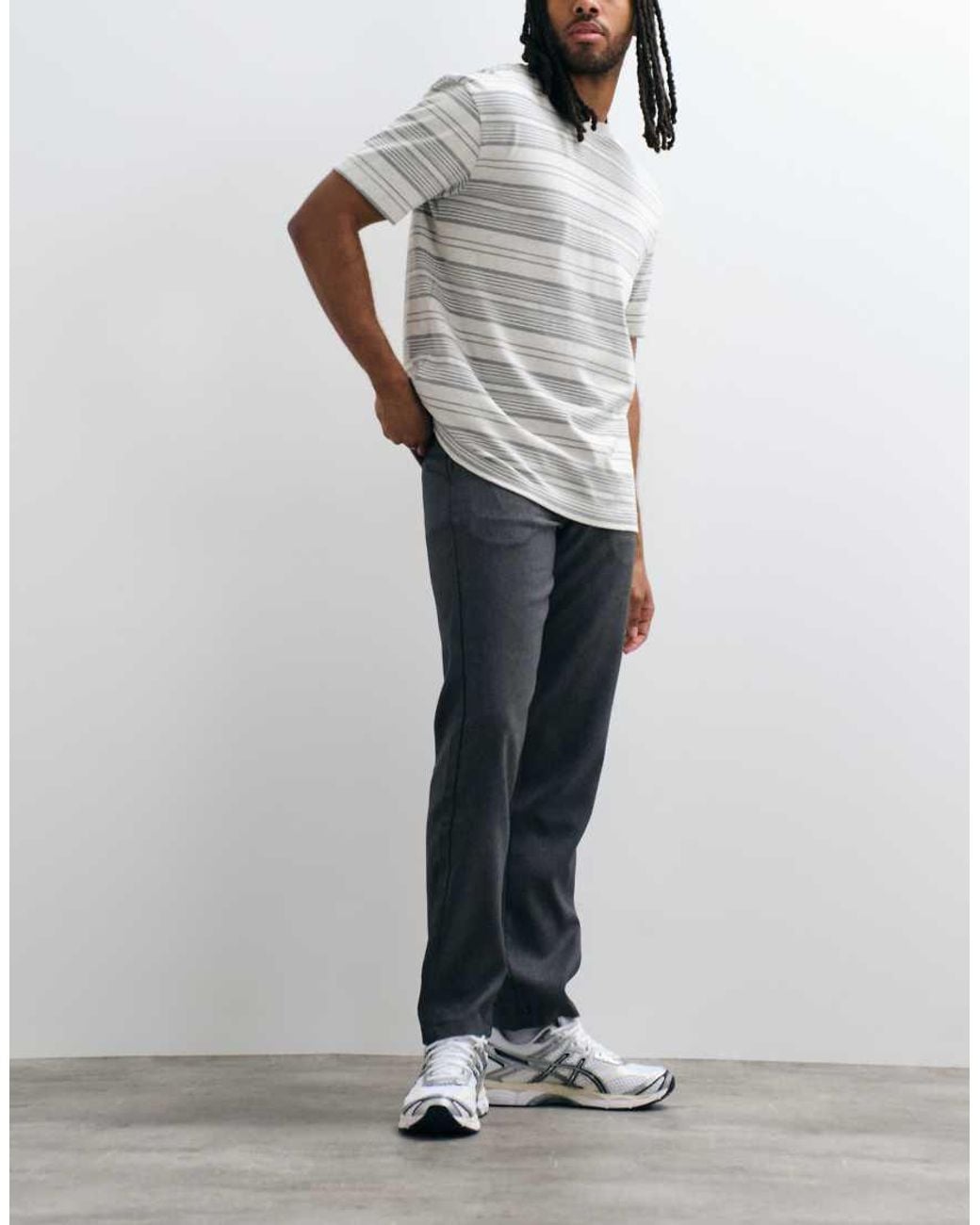 Jack & Jones Blue Relaxed Tailored Trousers for men