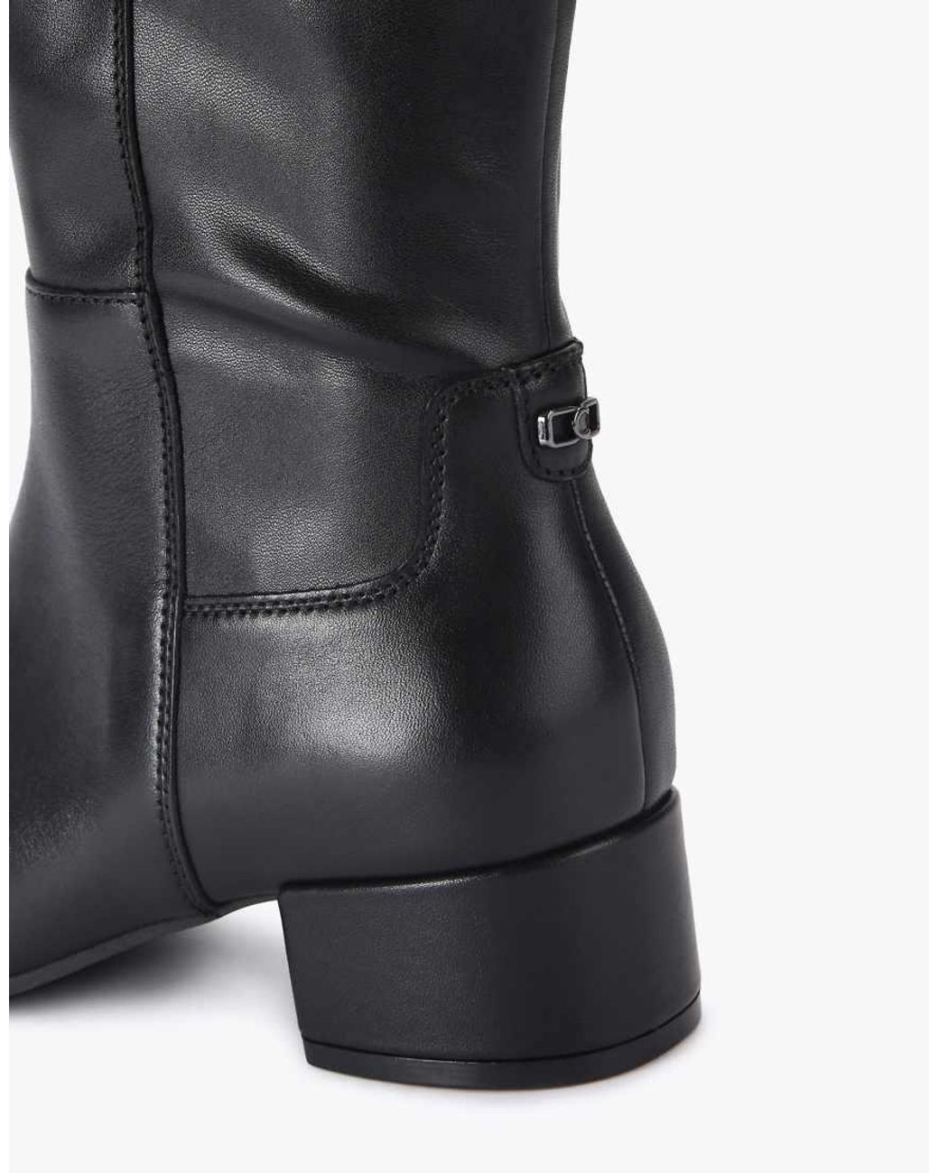 Carvela Kurt Geiger Black Gaia Knee Boots