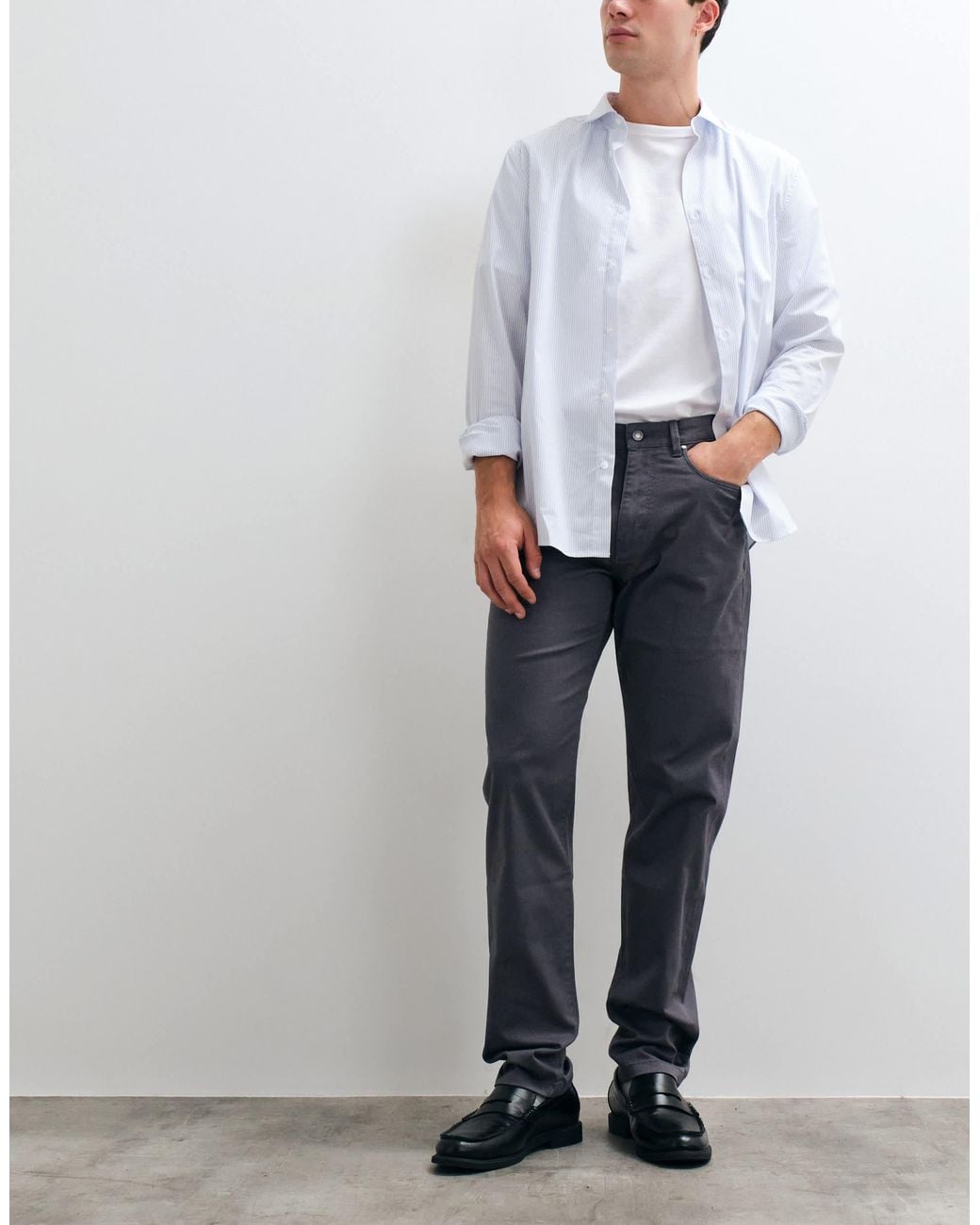 Mango Gray Chino for men