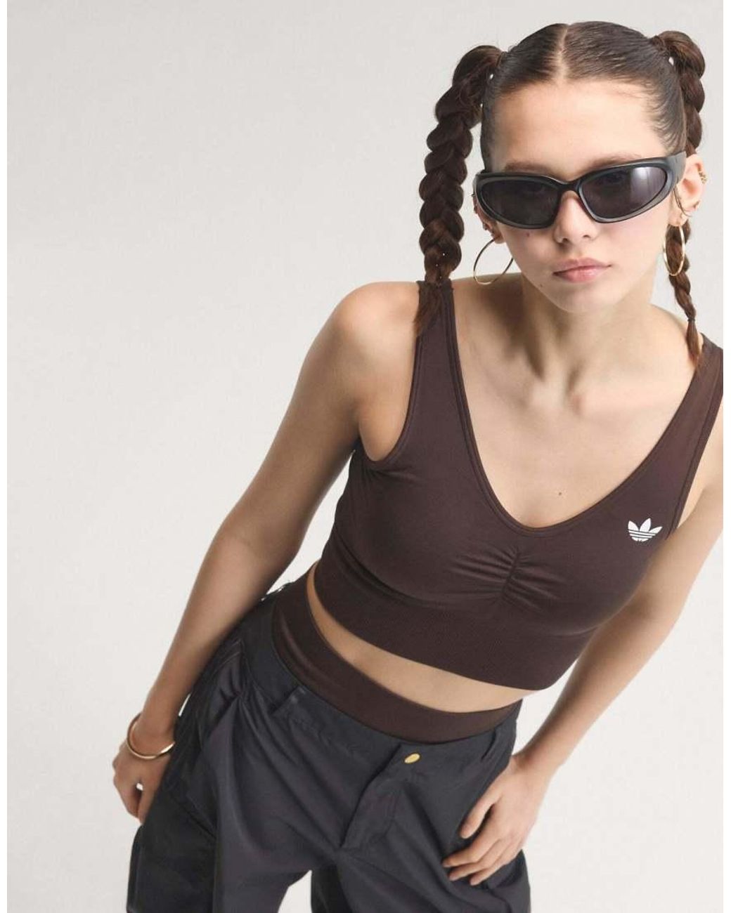 Adidas Originals Multicolor Essentials Seamless Bralette