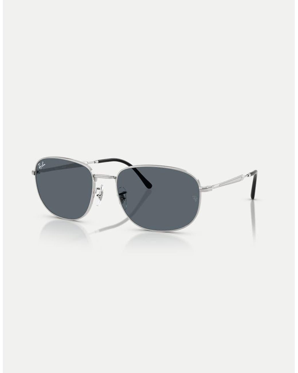 Ray-Ban Blue Rb3754 Rectangle Sunglasses With Lens