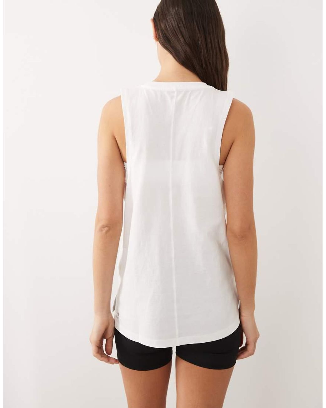 4505 Purple Icon Cotton Drop Armhole Vest With Quick Dry Finish