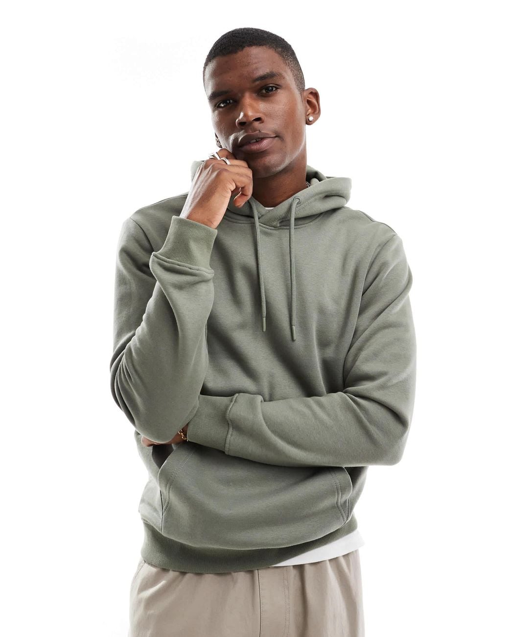 Only & Sons – kapuzenpullover in Gray für Herren