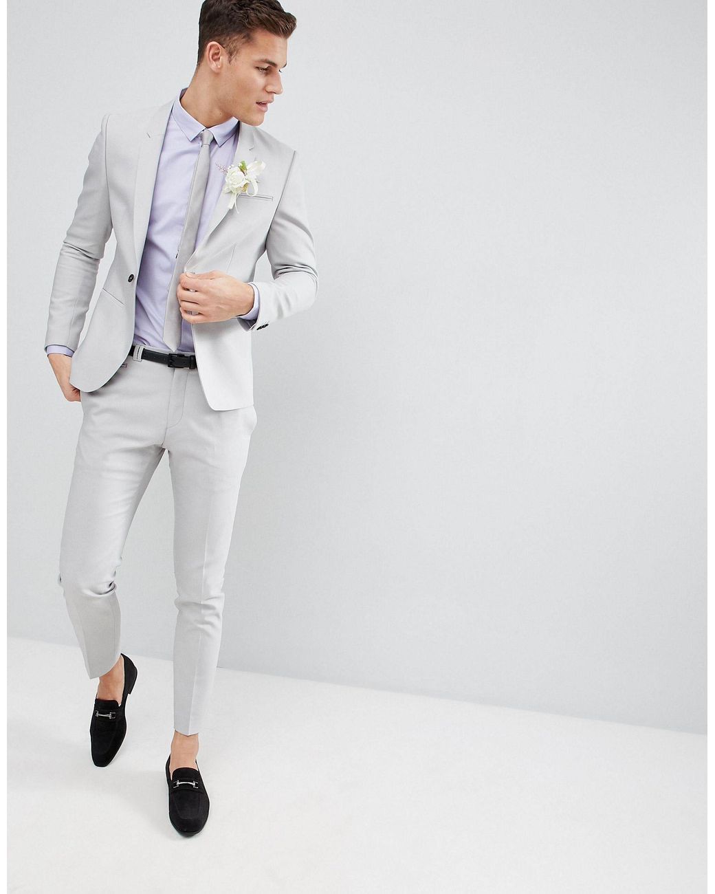 skinny wedding suit