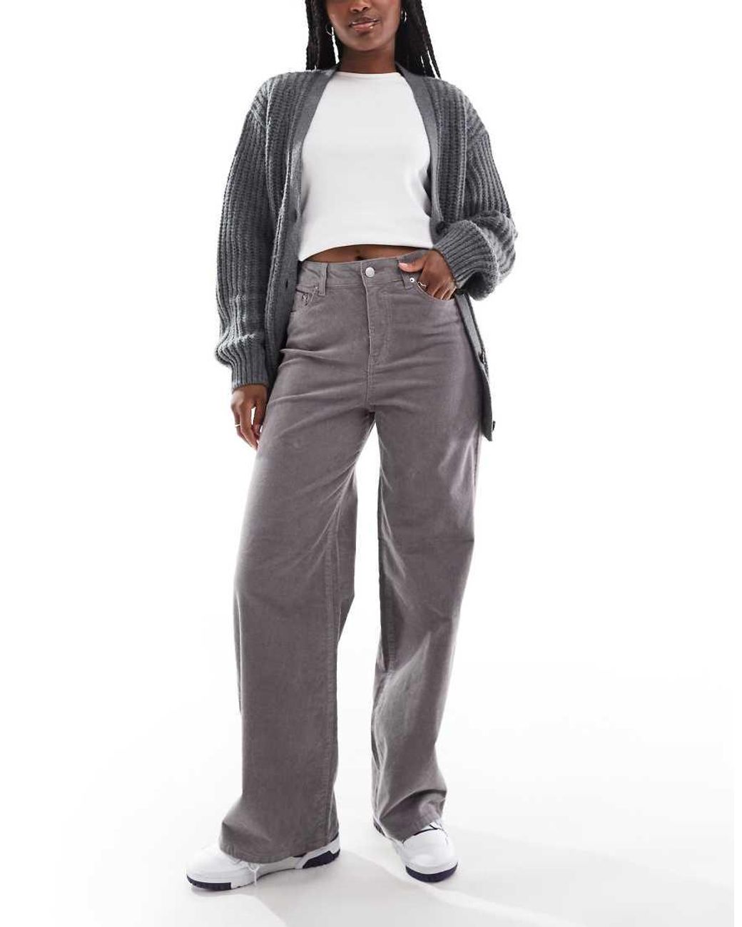 JJXX Multicolor Wide Leg Cord Trouser